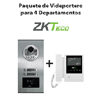 ZKTECO ZKT2170005 ZKTeco VE04A01PAQ4P - Paquete de Vide, VE04A01PAQ4P