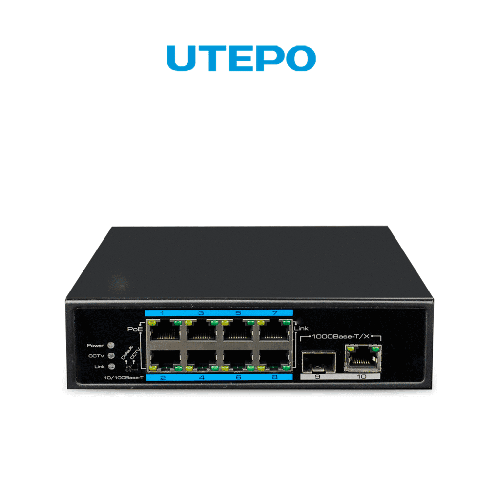 UTEPO UGC6100001 UTEPO UTP7108EPOE - Switch industrial , UTP7108EPOE