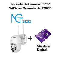 ZKTECO ZKT0150003 NGTECO NGC4200PAK - Paquete de Cámara, NGTECOC4200WithSDCard