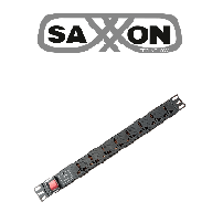 SAXXON SXN0420021 SAXXON SXPDU8P16A- Barra PDU con 8 Co, SXPDU8P16A