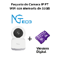 ZKTECO ZKT0150005 NGTECO NGC2401PAK - Paquete de Cámara, NGTECOC2401WithSDCard