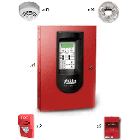 KIDDE  KID1420014 KIDDE F_FX64RSPKIT10 - Panel FX 64 / , FX64RSPKIT10
