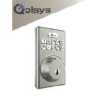 QOLSYS QLS2450002 QOLSYS IQDLK-PGK-SN Cerradura con bot, IQDLKPGKSN