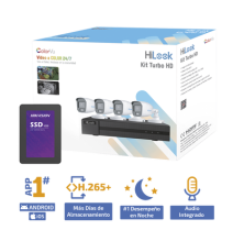 HiLook by HIKVISION HL-1080-CV/A/1TB Kit TurboHD 1080p + SSD