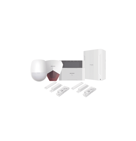 HIKVISION DS-PHA64-LP/PACK(R) KIT Panel de Alarma HYBRID PRO