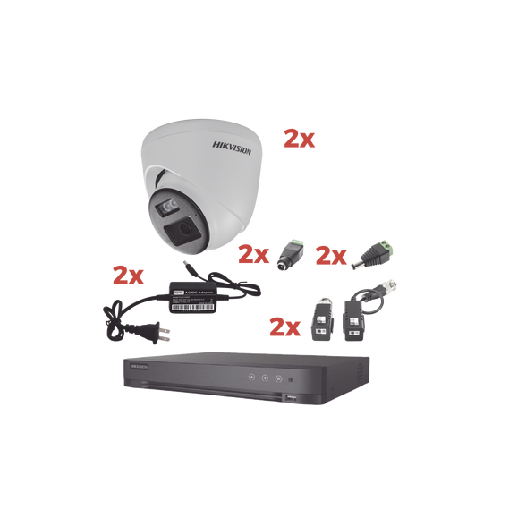 HIKVISION KH-1080P-2E-TWA Kit Audio Bidireccional TurboHD 10