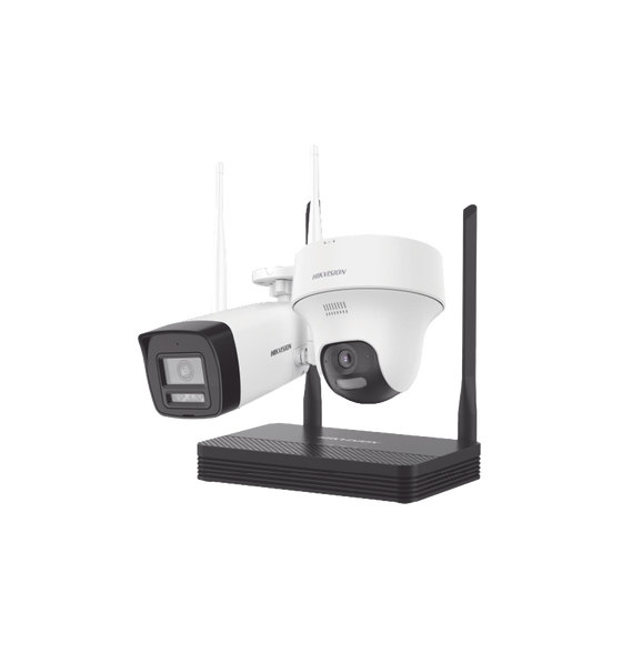 HIKVISION NKS424W02H Kit IP Inalámbrico 4 Megapixel / NVS 4