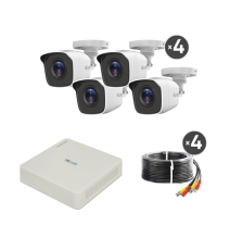 HiLook by HIKVISION KIT7204BP(C) KIT TurboHD 720p / DVR 4 ca