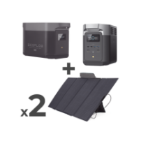 ECOFLOW DLT2MAX-KIT-BPLUS Kit de Estación de Energía Portáti