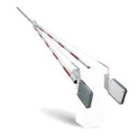 DKS DOORKING 1602-162 Brazo Tubular de Aluminio de 20 ft Par