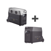 ECOFLOW DLTPRO-BP Kit de Estación de Energía Portátil 3600Wh