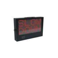 AccessPRO XRADARMSG Radar de velocidad con mensaje de advert