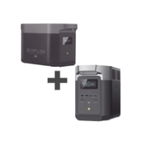 ECOFLOW DLT2MAX-BP Kit de Estación de Energía Portátil 2048W