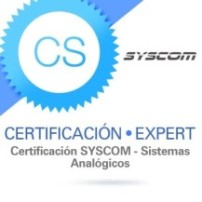 Syscom EXPERTCS Certificación SYSCOM. Sistemas Analógicos.