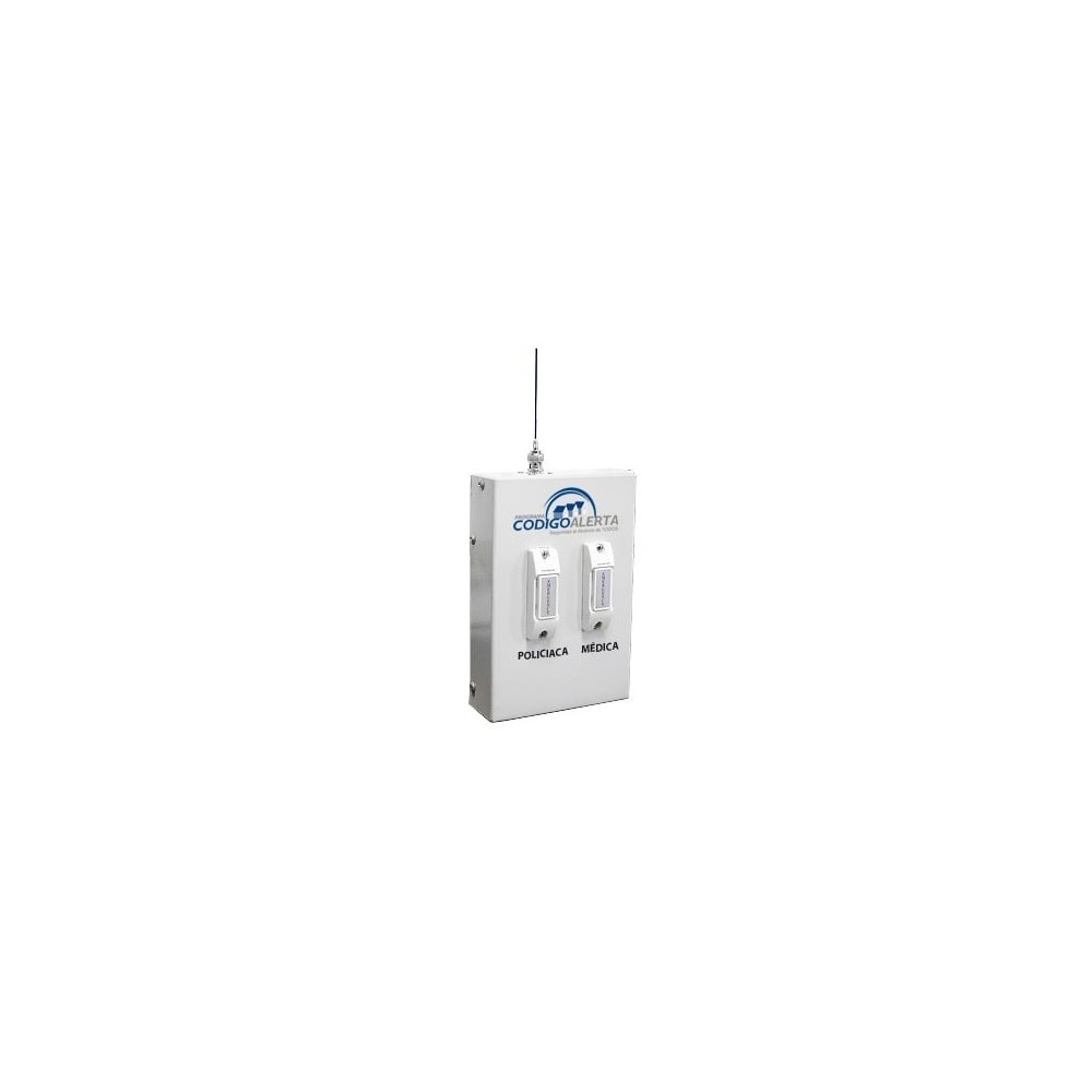 Syscom CODE-A-PLUS Transmisor de dos pánicos compatible con