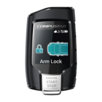 COMPUSTAR 2WQ9R-FM Control Remoto Bidireccional de cuatro bo