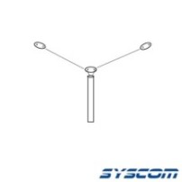 Syscom ABLU-58 Antena HF Base Rango de Frecuencia 2 - 30 MHz