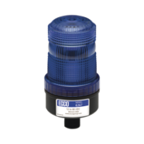 ECCO X6267-B Mini baliza de LED color azul montaje permanent