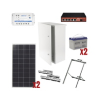 EPCOM POWERLINE WI5POE28 Kit Solar Witek de 28 W con 5 Puert