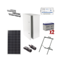 EPCOM POWERLINE PLRAD-FV Kit de energía solar de 12 Vcc para