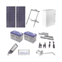 EPCOM INDUSTRIAL KIT-SL-60W Kit de energía solar para alumbr