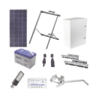 EPCOM INDUSTRIAL KIT-SL-30W Kit de energía solar para alumbr