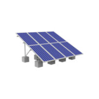 EPCOM POWERLINE EPL-GM01-2X4V2 Montaje para Panel Solar Riel