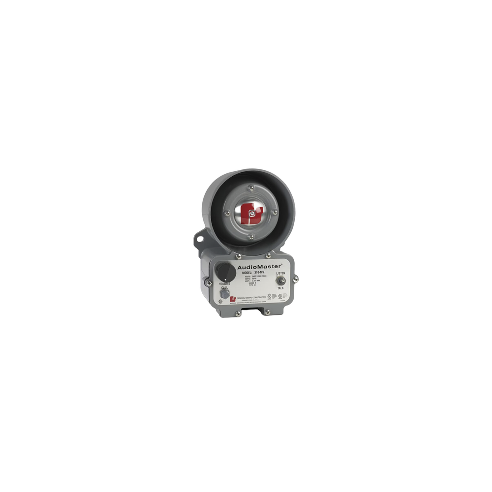 FEDERAL SIGNAL INDUSTRIAL 310X-MV AudioMaster® Intercomunica