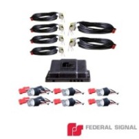 FEDERAL SIGNAL 413-122 Kit Silver Series 3 Pares de Lámparas