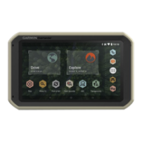 GARMIN 10-02195-00 Navegador Overlander pantalla táctil de 7