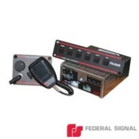 FEDERAL SIGNAL 690-015 SIRENA con 1 Control de Mando y un Mi