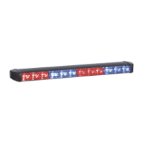 FEDERAL SIGNAL SL4FR-B Con 2 módulos rojos 2 módulos azules