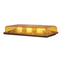 FEDERAL SIGNAL HL10PA Mini barra de luces 24 LED 10 pulgadas