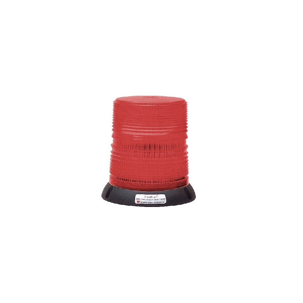 FEDERAL SIGNAL 250-141-04 Estrobo rojo UltraStar con montaje
