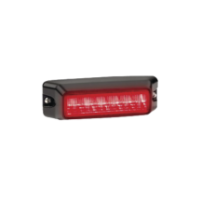 FEDERAL SIGNAL IPX600B-R Luz auxiliar de 6 LED Flasher Integ