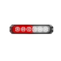 FEDERAL SIGNAL MPS-600-RW Luz Auxiliar de 6 LEDs color Rojo/