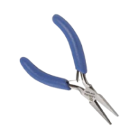 Syscom 758-PL-4022 Pinza de puntas planas de 5" diente suave