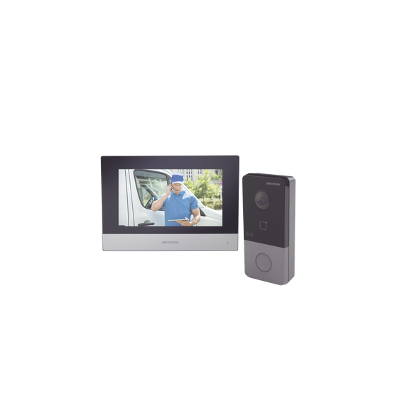 HIKVISION DS-KIS603-P Kit de Videoportero IP Poe Estandar co