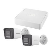 HIKVISION KIPCSTART Kit IP 1080p (2 Megapixel) / NVR de 4 Ca