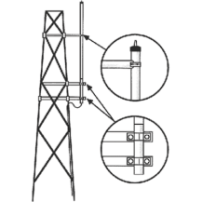 HUSTLER SMK-150HD Kit para Montaje Lateral en Torre Antenas
