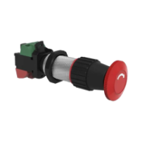 HUBBELL KILLARK HUB-GZM-T1R-M3 Cabeza de Hongo Rojo con Actu