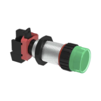 HUBBELL KILLARK HUB-GZB3G4 Luz Piloto Verde con Portalámpara