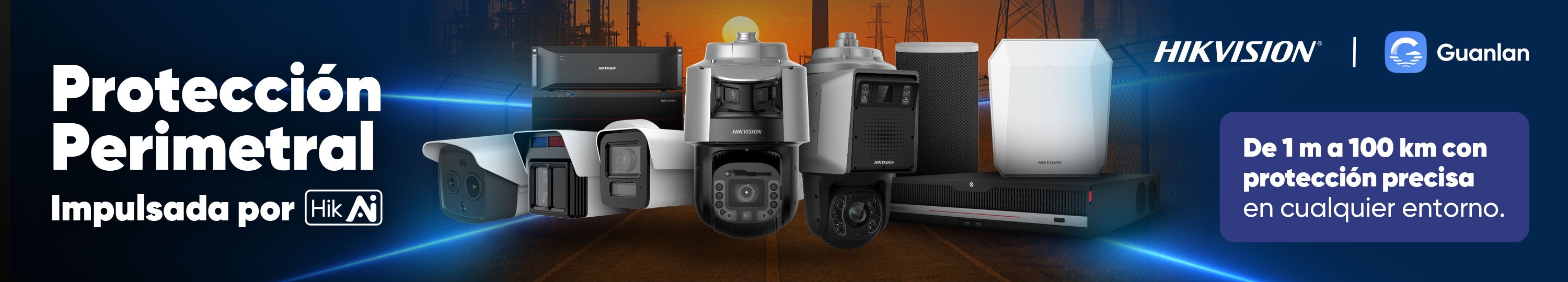 Protección Perimetral Hikvision